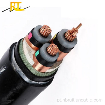 Isolamento de PVC Preço do cabo elétrico blindado de cobre